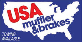 USA Muffler & Brake logo